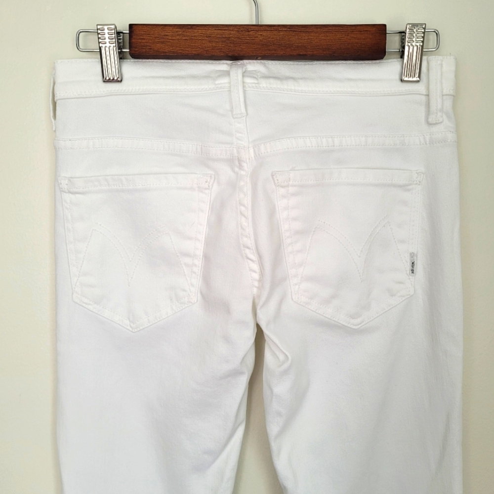 MOTHER Denim The Curfew Low Rise Flare Leg In Sleeping Beauty Size 26 - Picture 5 of 14